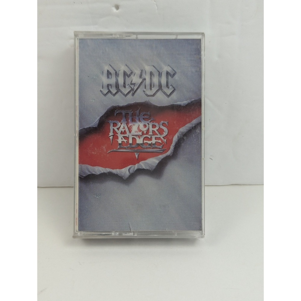 AC/DC - The Razors Edge Cassette Tape, 1990